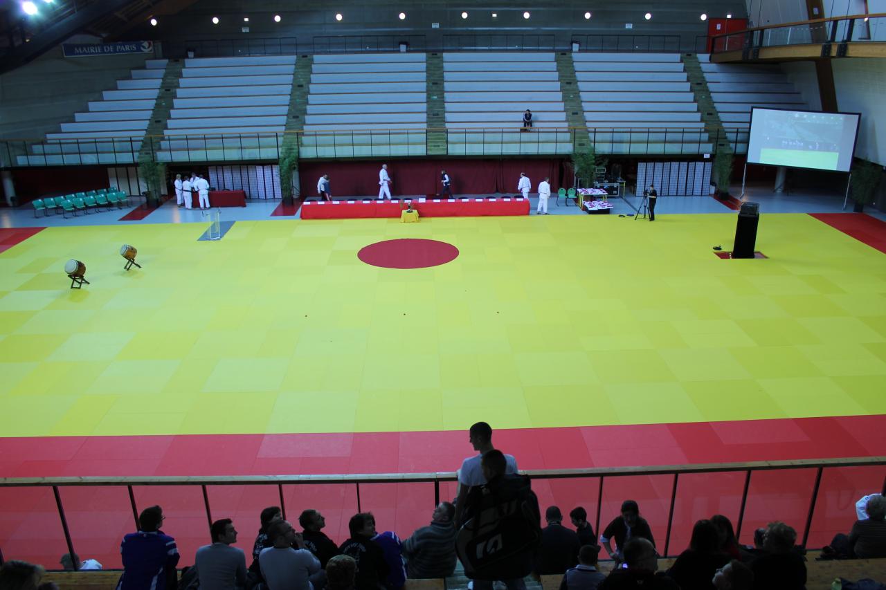 Tatami de l'institut du judo