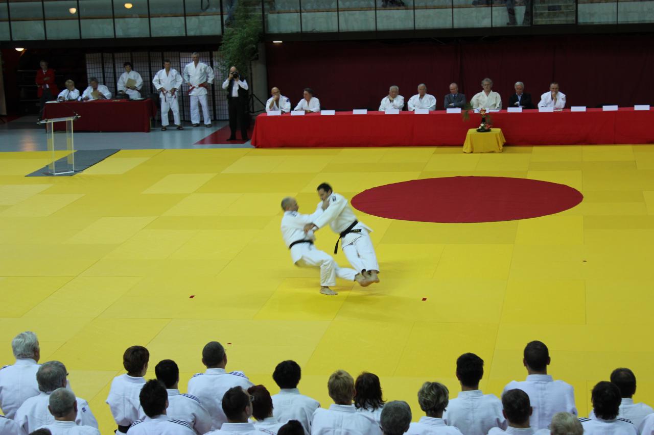 Démonstrations de katas de judo
